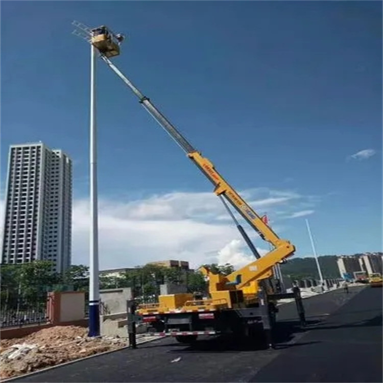 丽水维修路灯的曲臂升降车出租